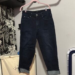 Universal Standard Blue Flare Wide Leg Jeans
